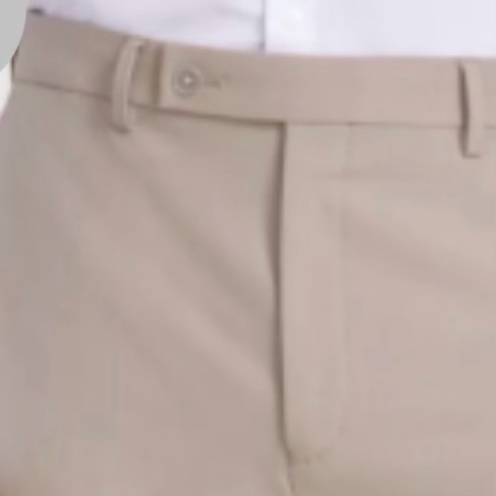 Calvin Klein Men's Beige Dress Pants